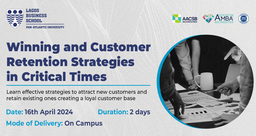 Winning And Customer Retention Strategies in Critical Times